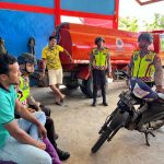 Patroli Perkantoran dalam Cipkon Operasi Mantap Brata 2023/2024: Polres Aceh Jaya Memastikan Keamanan dan Ketertiban