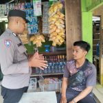 Bhabinkamtibmas Sampaikan Himbauan Kamtibmas, Polsek Sampoiniet Perkuat Keamanan Cegah Aksi Premanisme dan Geng Motor