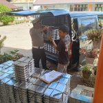 Satlantas Polres Aceh Jaya Kawal Distribusi 2.185 Paket Makanan Bergizi di Wilayah Kabupaten