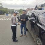 Satlantas Polres Aceh Jaya Terus Gencarkan Razia di Titik Strategis Selama Ops Patuh Seulawah 2025 untuk Wujudkan Jalan yang Aman dan Tertib