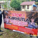 Cegah Karhutla, Polsek Teunom Gencarkan Patroli dan Sosialisasi kepada Pemilik Lahan