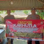 Polsek Sampoiniet Gencarkan Patroli Karhutla, Imbau Warga Tidak Membakar Lahan