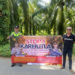 Polsek Teunom Gencarkan Patroli dan Sosialisasi Pencegahan Karhutla, Imbau Masyarakat Tidak Membakar Lahan