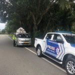 Cegah Kecelakaan Lalu Lintas, Satlantas Polres Aceh Jaya Gelar Patroli Rutin di Jalur Lintas Banda Aceh–Meulaboh